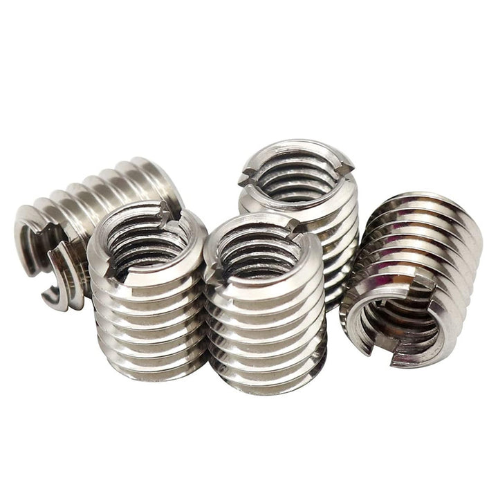 5 Pcs Thread Adapters Sleeve Reducing Nut for M8 8MM Male to M6 6MM Female - REDUCERS Female Screw Sleeve Conversion Nut