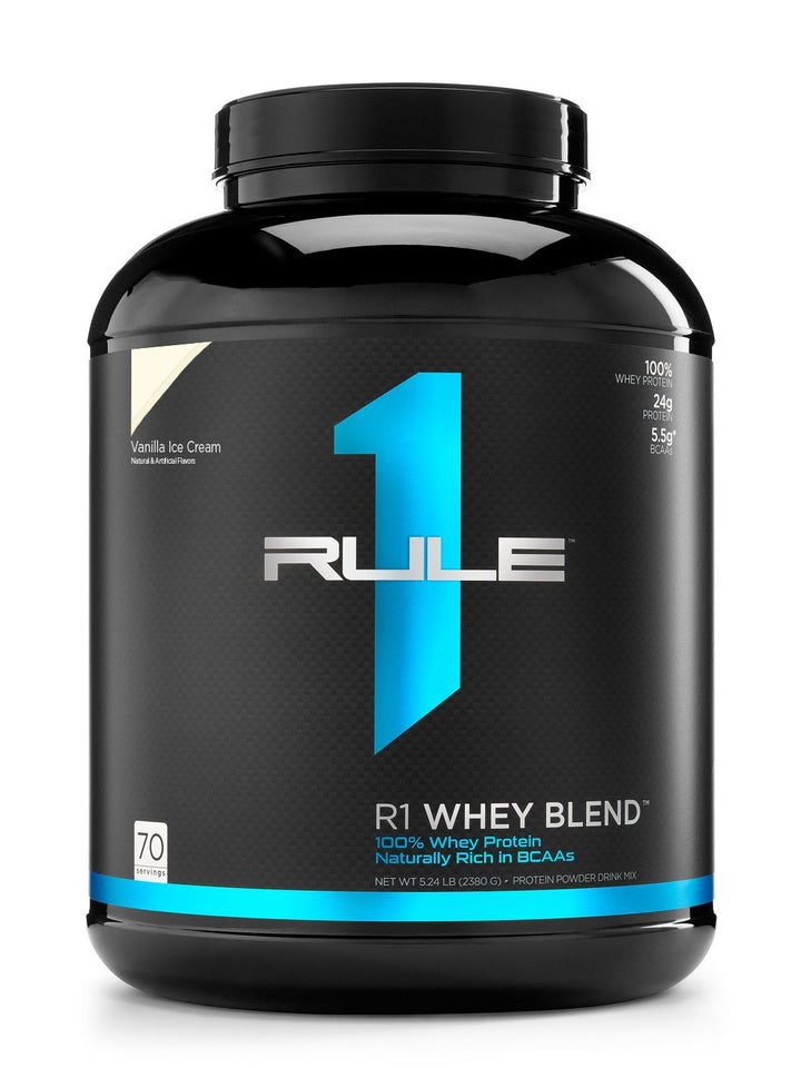 R1 Whey Blend, 68 Servings, Vanilla Ice Cream