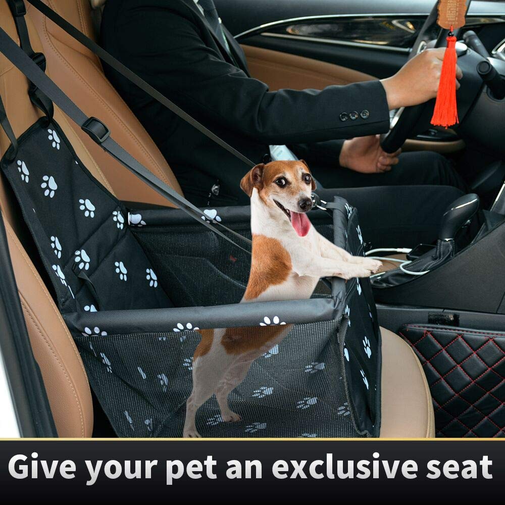 SWIHELP Dog Car Seat Puppy Portable Pet Booster Car Sea
