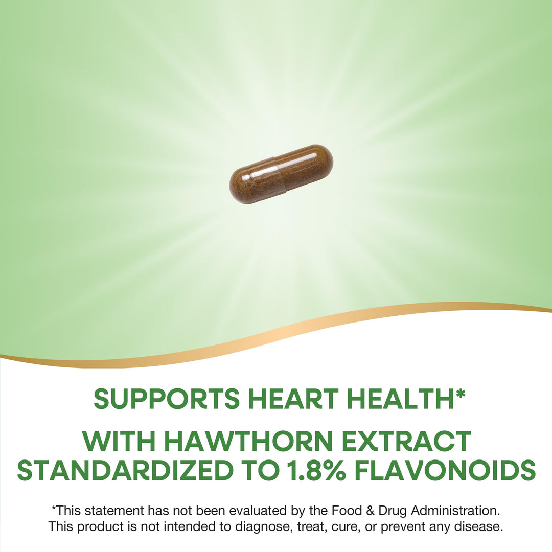 Nature&#39;s Way Hawthorn, Premium Extract, Support
