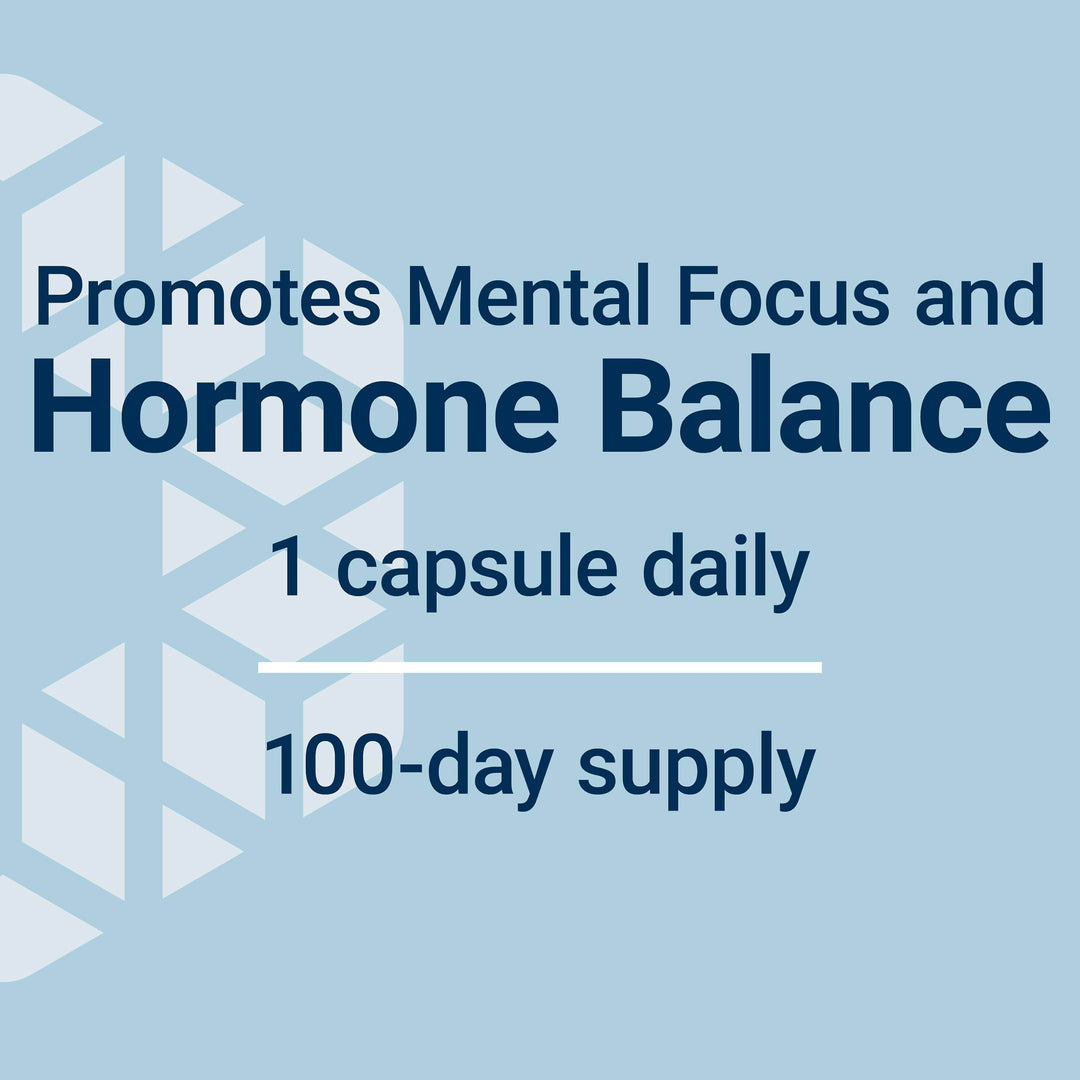 Pregnenolone - Hormone Balance Supplement for Healthy Hormone Levels, 100 mg - Hormone Balance, Memory, Focus, Cognitive Health - Gluten-Free, Non-GMO, 100 Capsules