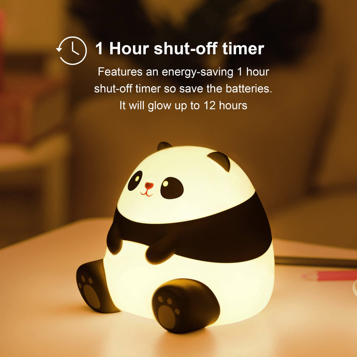 MIVANI Kids Night Light, Panda Gifts for Women, Silicon