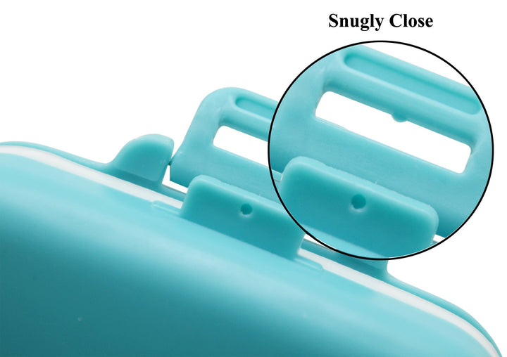 Meta-U Small Pill Box Supplement Case for Pocket or Pur