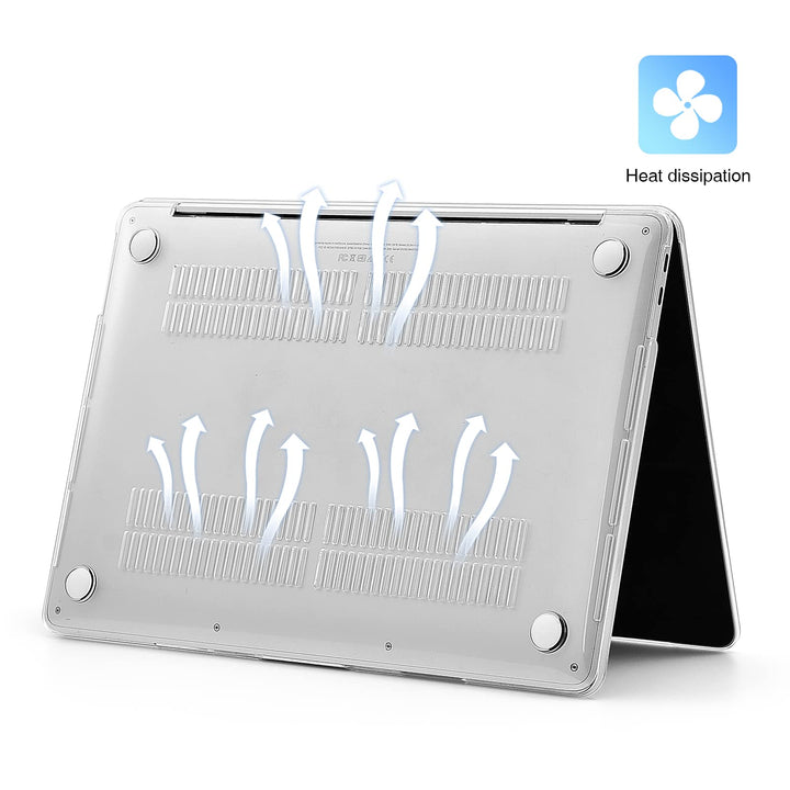 Case Compatible with MacBook Pro 13 inch M2 2024 2023 2022-2016 Release M1 A2338 A2289 A2251 A2159 A1989 A1706 A1708 Protective Hard Case with Keyboard Cover, Screen Protector, Crystal Clear
