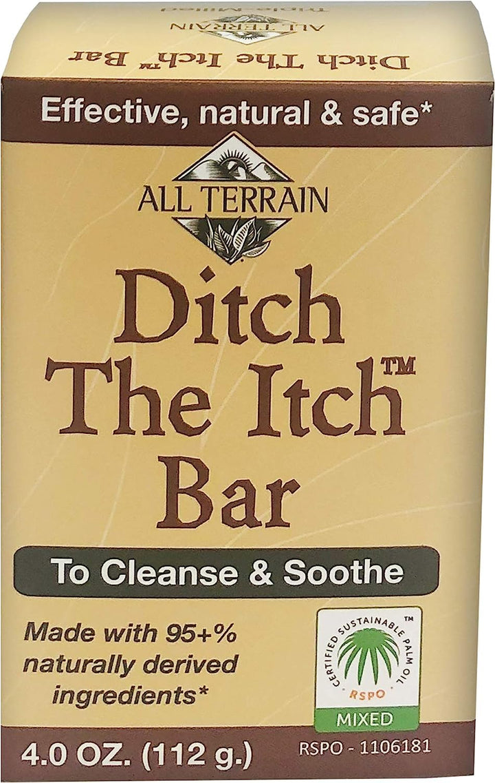 Ditch The Itch Bar Soap, 4 Ounce -- 6 per case.