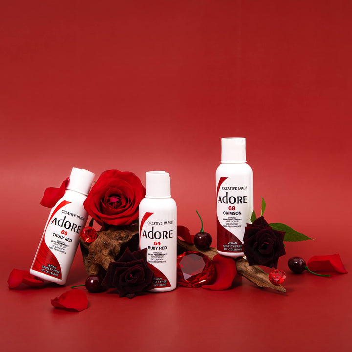 Adore Shining Semi Permanent Hair Colour, 71 Intense Red by Adore by Adore