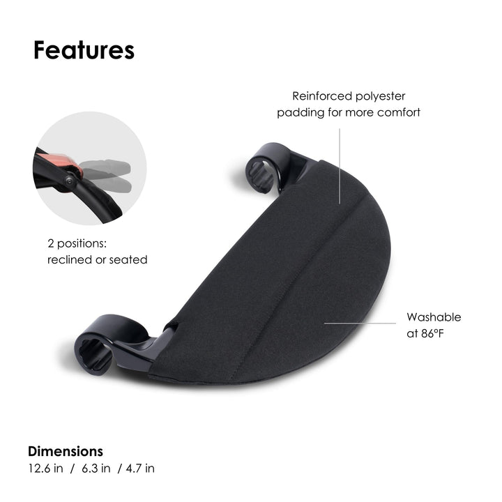 BABYZEN YOYO Leg Rest - Reclined Position & Padded Cover (Included) Provide Additional Comfort in Stroller - Easy to Attach & Clean