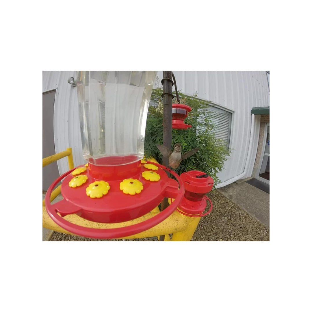 First Nature 3090 32-ounce Hummingbird Flower Feeder