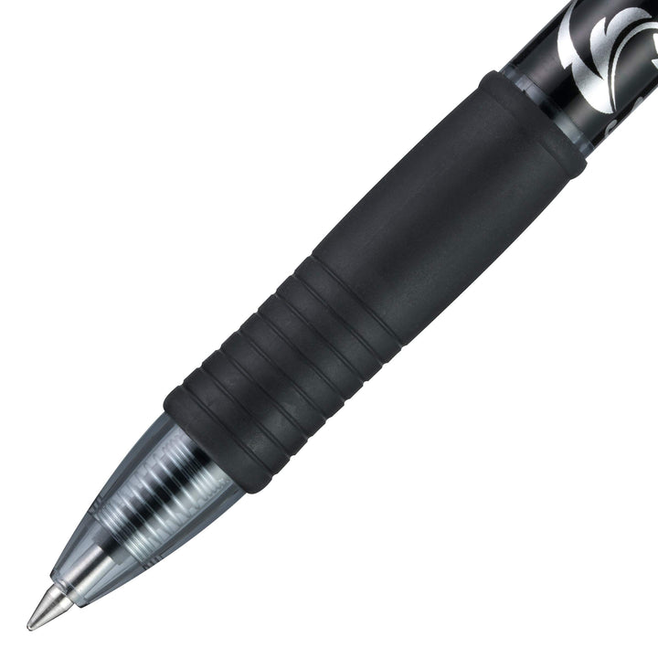 Pilot, G2 Premium Gel Roller Pens, Fine Point 0.7 mm, Fashion Collection, Black, Pack of 5