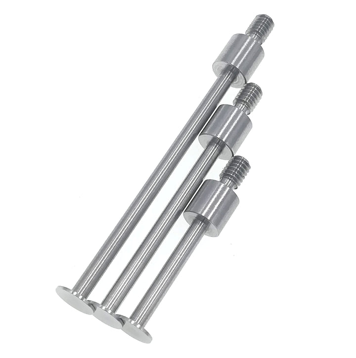 Flat Contact Points for Dial Indicator Depth 0.4mm Thickness 5mm Diameter 4-48 UNF Thread (4-48UNF A Set)