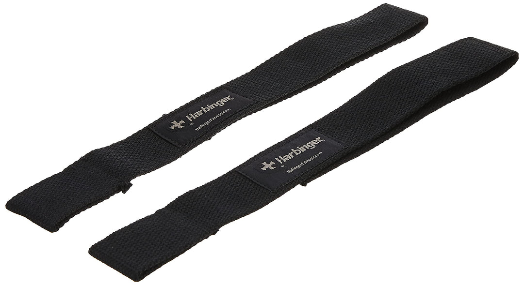 Heavy Cotton Lifting Straps (Pair), Black, 20 1/2 Long 1 1/2 Wide