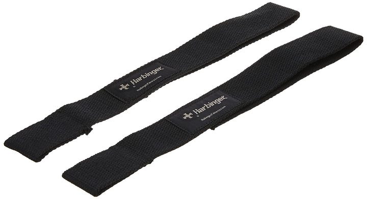 Heavy Cotton Lifting Straps (Pair), Black, 20 1/2 Long 1 1/2 Wide