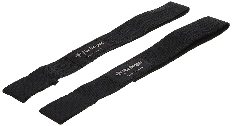 Heavy Cotton Lifting Straps (Pair), Black, 20 1/2 Long 1 1/2 Wide