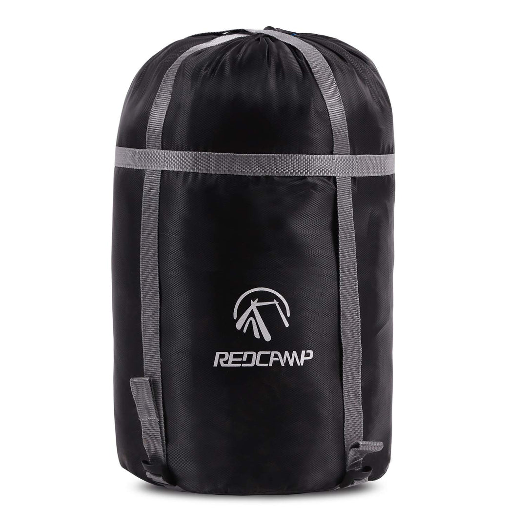 Sleeping Bag Stuff Sack, Compression Sack, Great for Backpacking and Camping Black L