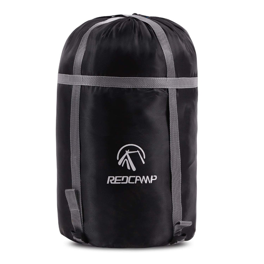 Sleeping Bag Stuff Sack, Compression Sack, Great for Backpacking and Camping Black L