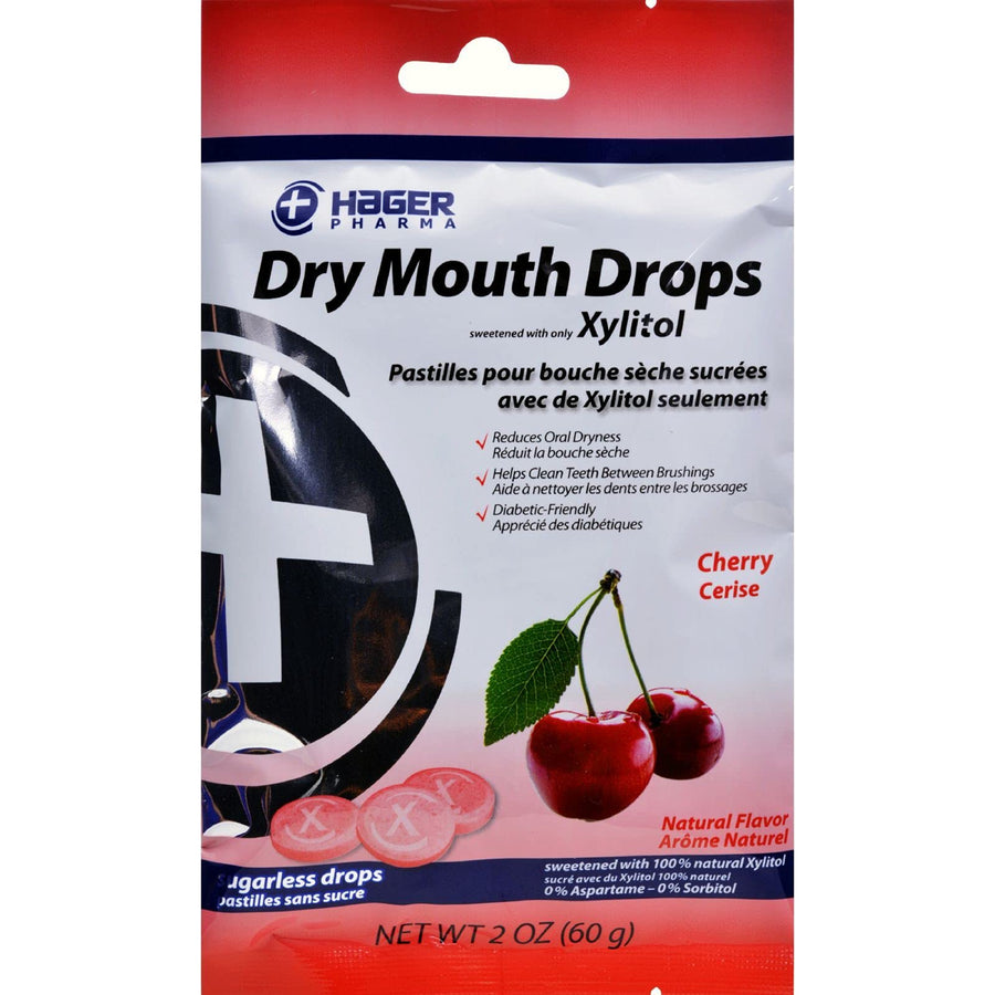 Dry Mouth Drops Cherry 2 Ounces