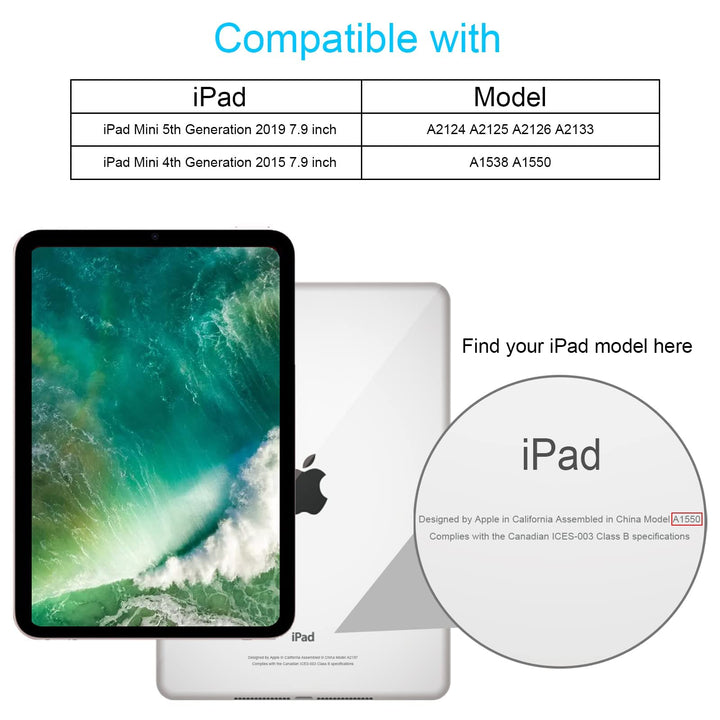 for iPad Mini 5 Case for iPad Mini 4 Case with Kickstand for Girls Women Silicone Fidget Bubble Case Cute Pop Protective Holder Tablet Cover for iPad Mini 5th 4th Generation 7.9 inch