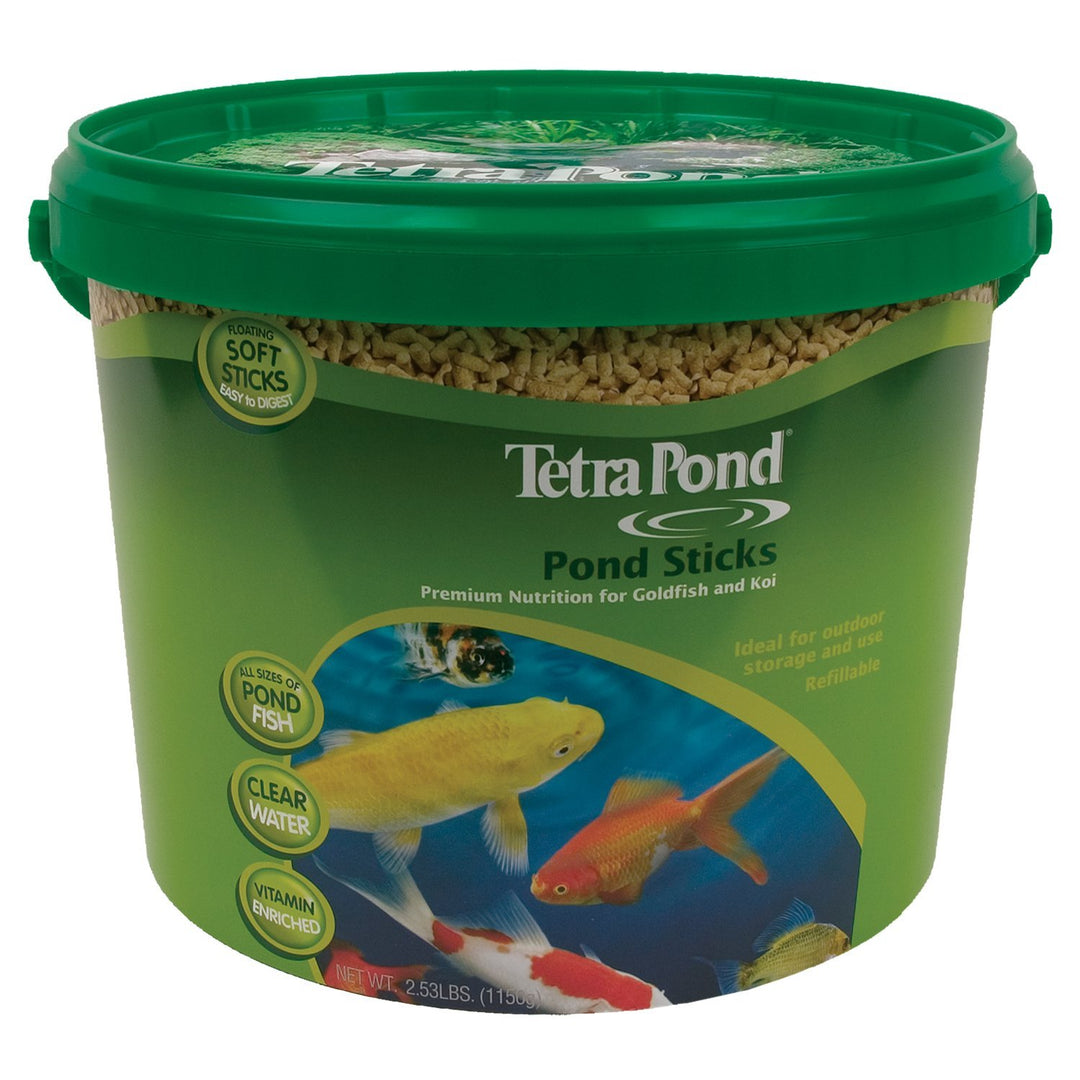 Pond Pond Sticks 2.65 Pounds, Pond Fish Food, For Goldfish And Koi, 16357, 2.53 Pounds