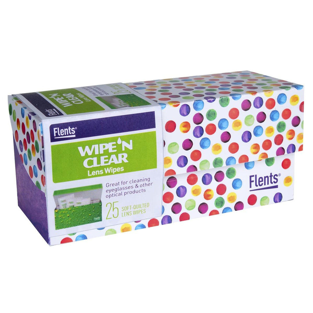 Flents Wipe &#39;N Clear Lens Cleaning Wipes (25 Co