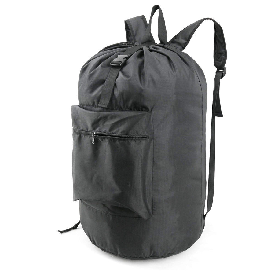 BeeGreen Laundry Bag Backpack w Adjustable Shoulder Str