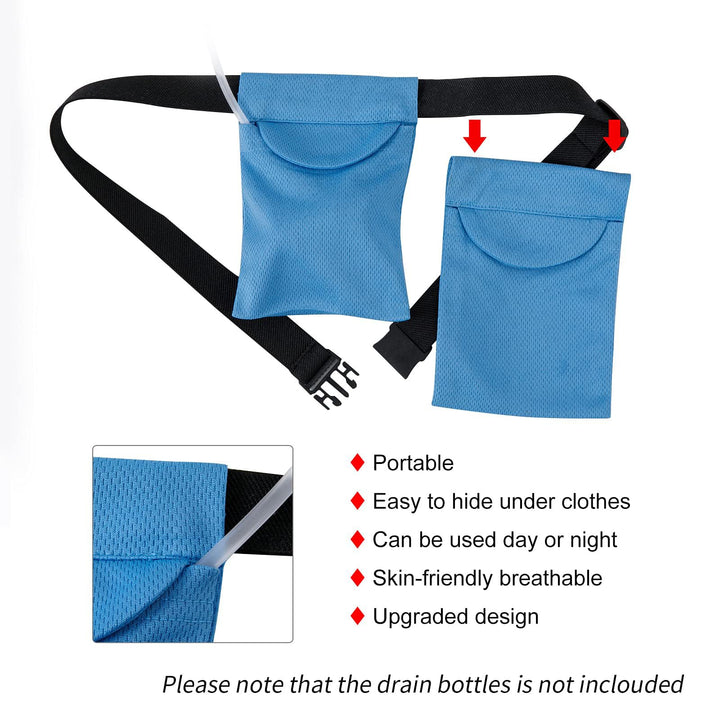 SUCONBE Adjustable Mastectomy Drain Holder Drainage Pou