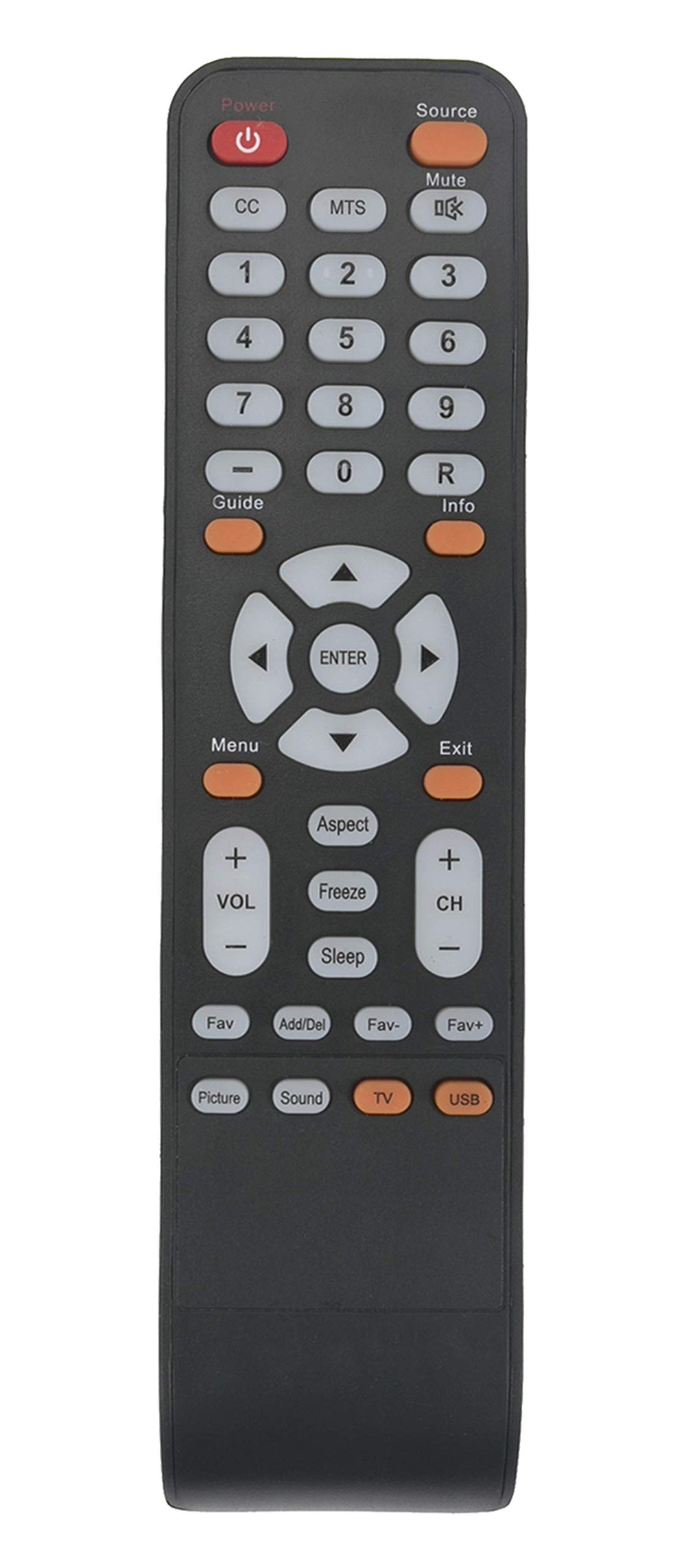 AULCMEET Remote Control Compatible with Sceptre TV E165
