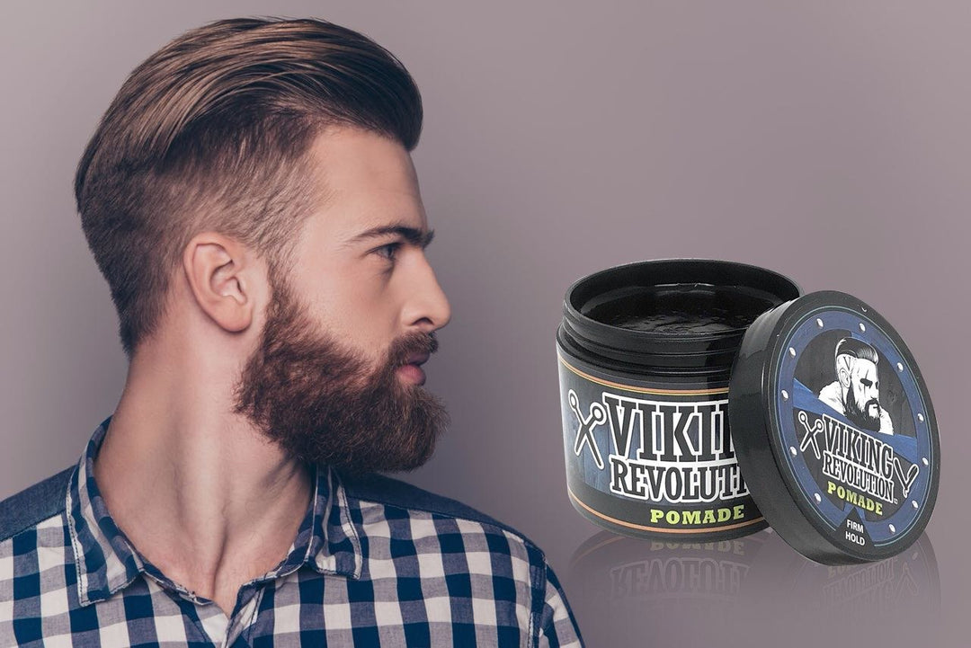 Pomade for Men 4oz - Firm Strong Hold &amp; High Shine for Classic Styling - Water Based &amp; Easy to Wash Out (Firm, 1 Pack)