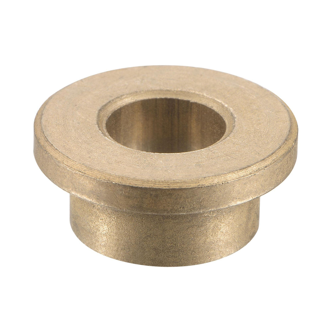 Flange Sleeve Bearings 10mm Bore 16mm OD 10mm Length 22mm Flange Dia 3mm Flange Thickness Sintered Bronze Self-Lubricating Bushing 4pcs