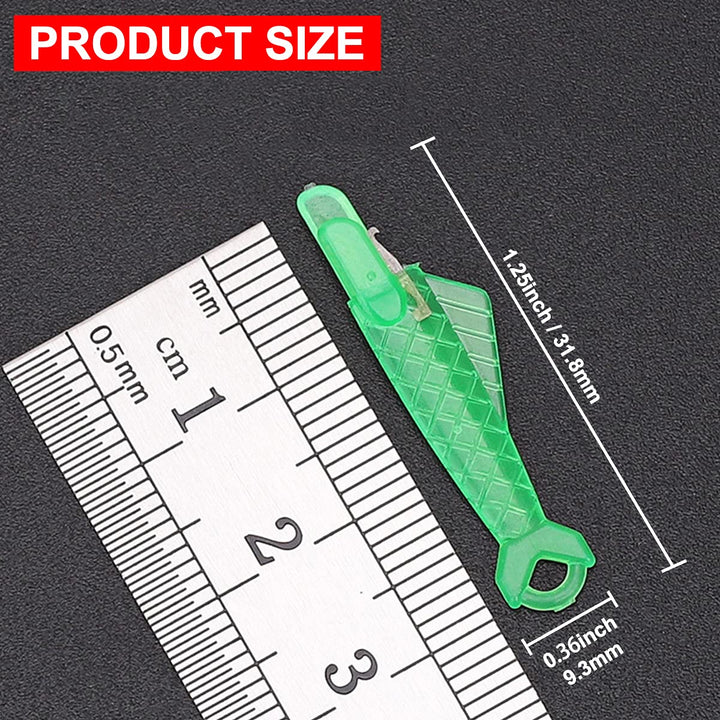 10 Pcs Sewing Machine Needle Threaders, Fish Type Needle Threader, Quick Sewing Machine Loop Needle Threaders Tool, Automatic Sewing Needle Threader