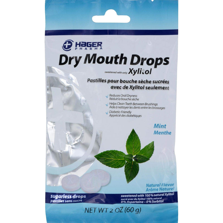 Dry Mouth Drops - Mint 2oz drops by Hager Pharma