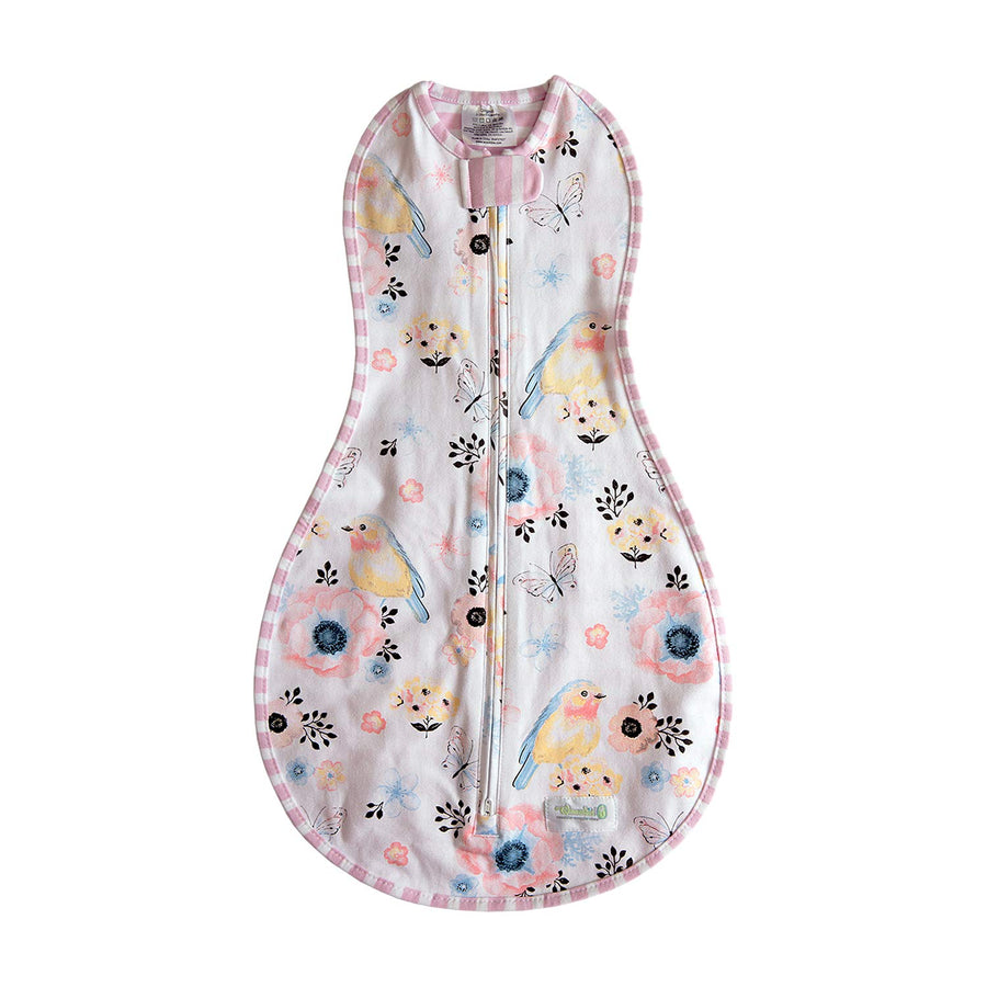 Grow with Me Baby Swaddle, Convertible Swaddle Fits Babies 0-9 Months, Expands to Wearable Blanket for Babies up to 18 Months, Dream On