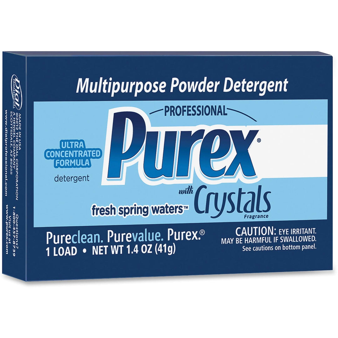 Ultra Purex Dry Detergent with Crystals Fragrance, 1.4 oz. Vend Pack (Pack of 156)