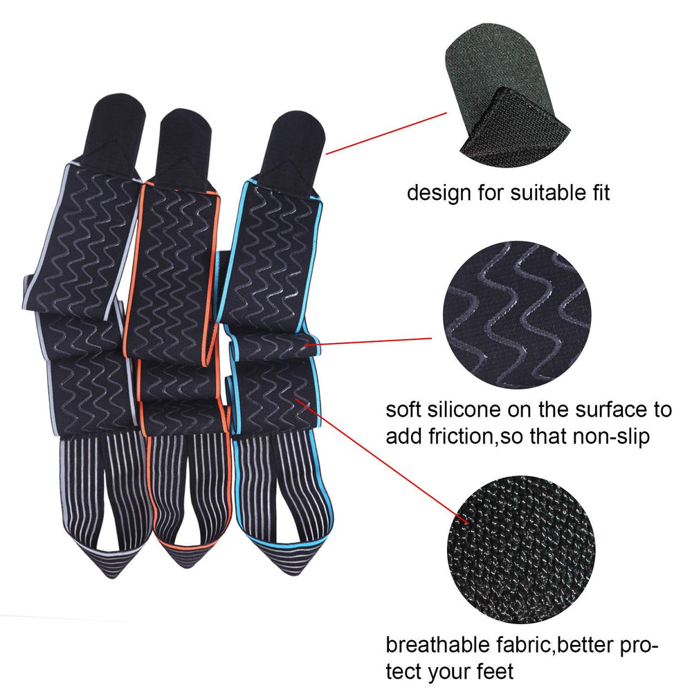 Ankle Brace,Adjustable Ankle Support Breathable Nylon M