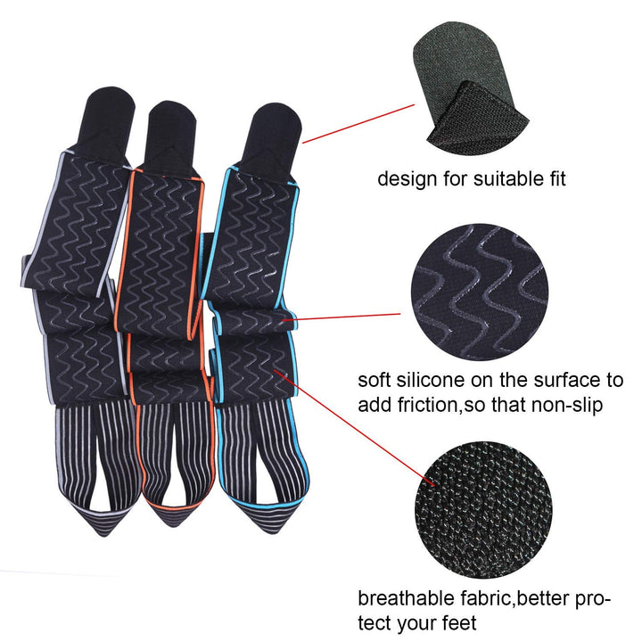Ankle Brace,Adjustable Ankle Support Breathable Nylon M