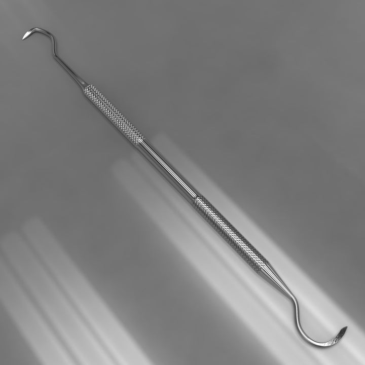 Professional Dental Scraper | 100% Stainless Steel Doub