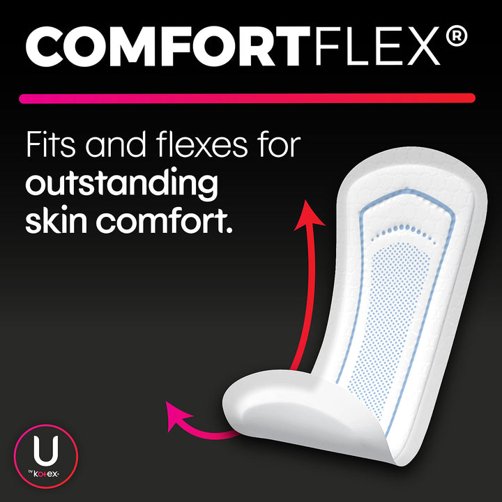 U by Kotex U by Kotex Curves* Regular Pantiliners, Unsc