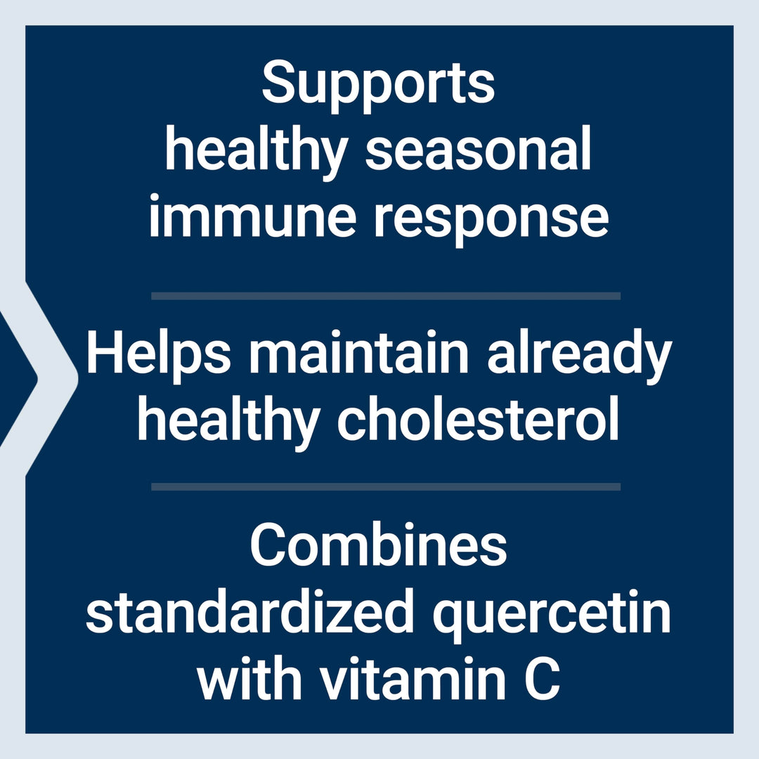 Optimized Quercetin 250 mg - Non-GMO, Gluten Free - with vitamin C and Camu-Camu Extract - 60 Vegetarian Capsules