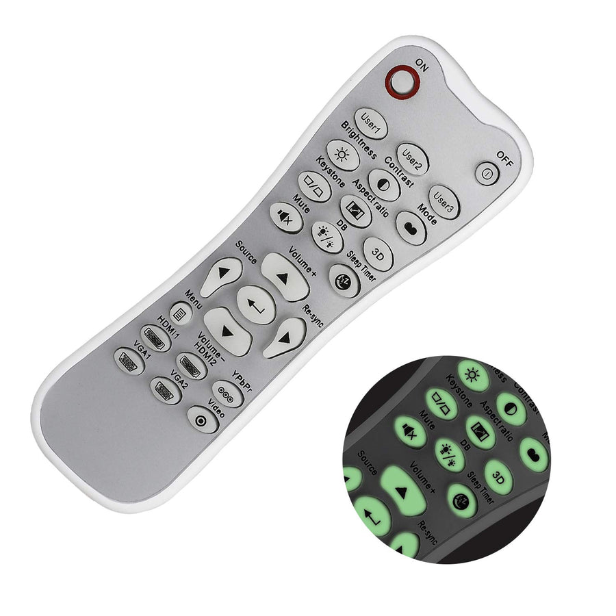 New Replacement Remote Control compatible with Optoma P
