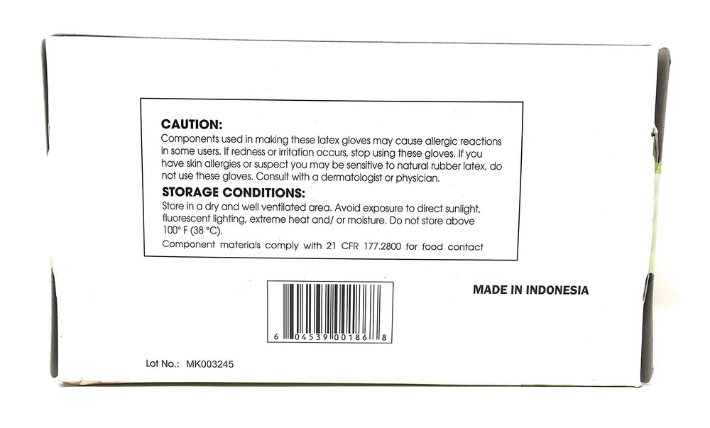 Emerald Digi-Gloves, Powder Free Disposable Latex Glove