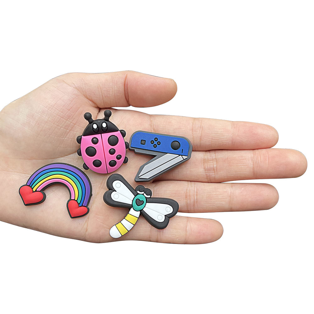 Lot of 50pcs Random Shoe Charms for Clog Shoes Shoe Decoration Charms