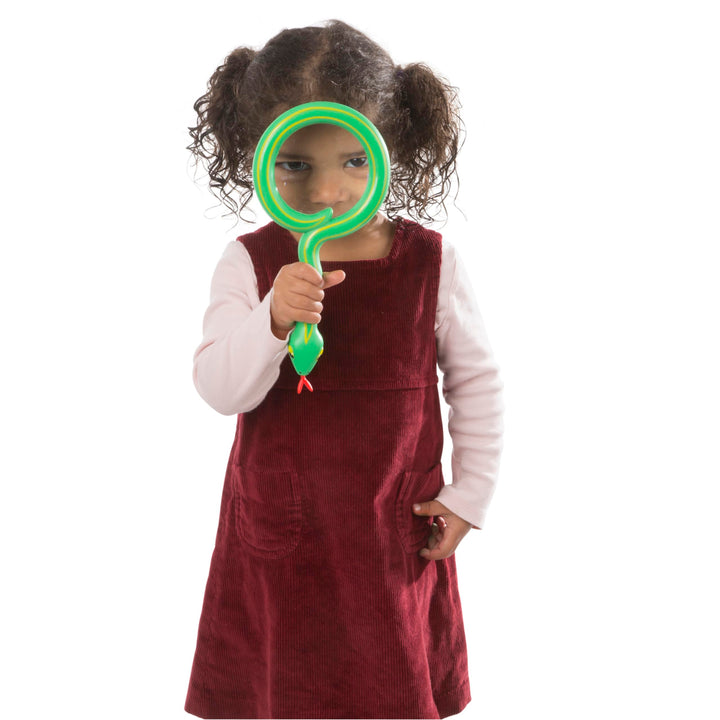 Melissa &amp; Doug Sunny Patch Shimmy Snake Magnifying Glass With Shatterproof Lens