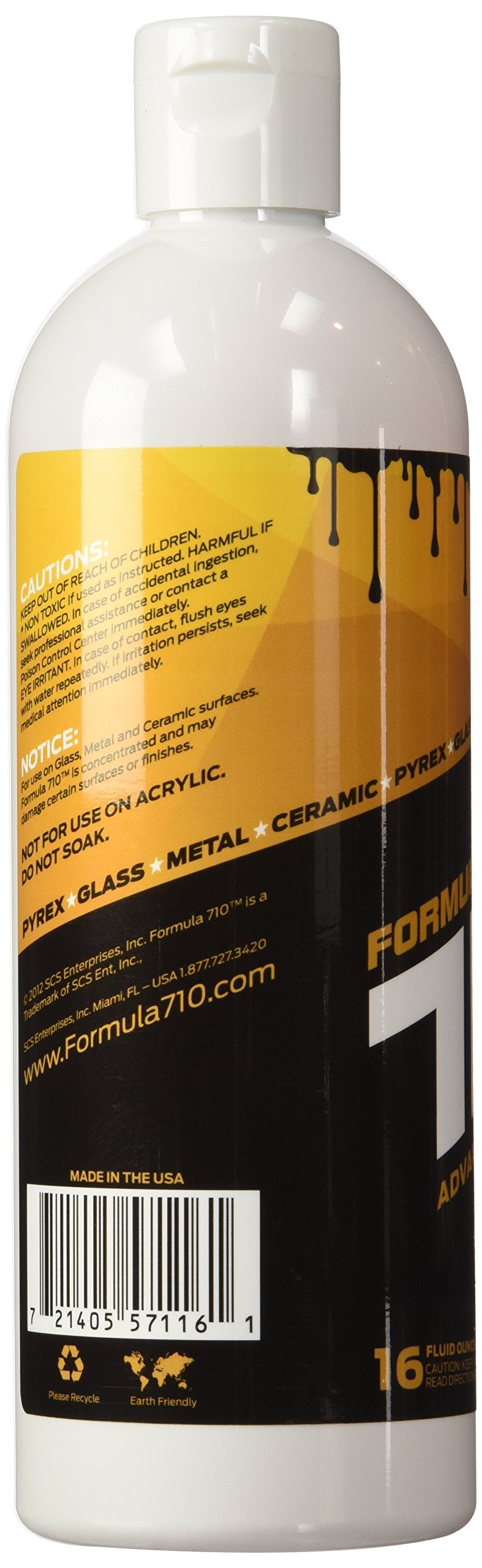 Formula 710 Advanced Cleaner Safe On Pyrex, Glass, Meta