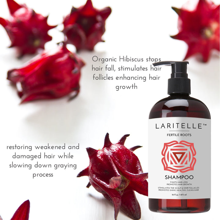 Organic Shampoo 16 oz. Fortifying, Strengthening, Rejuvenating. Prevents Hair Shedding, Promotes New Hair Growth. Ayurvedic Herbs, Lavender, Ginger, Rosemary, Patchouli and Cloves. Vegan. GF