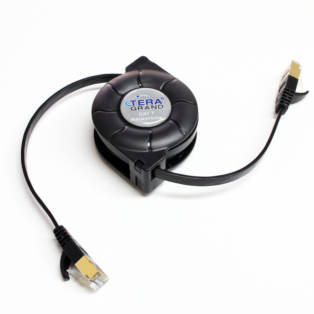 Tera Grand - Premium Cat-7 10 Gigabit Ethernet Retracta