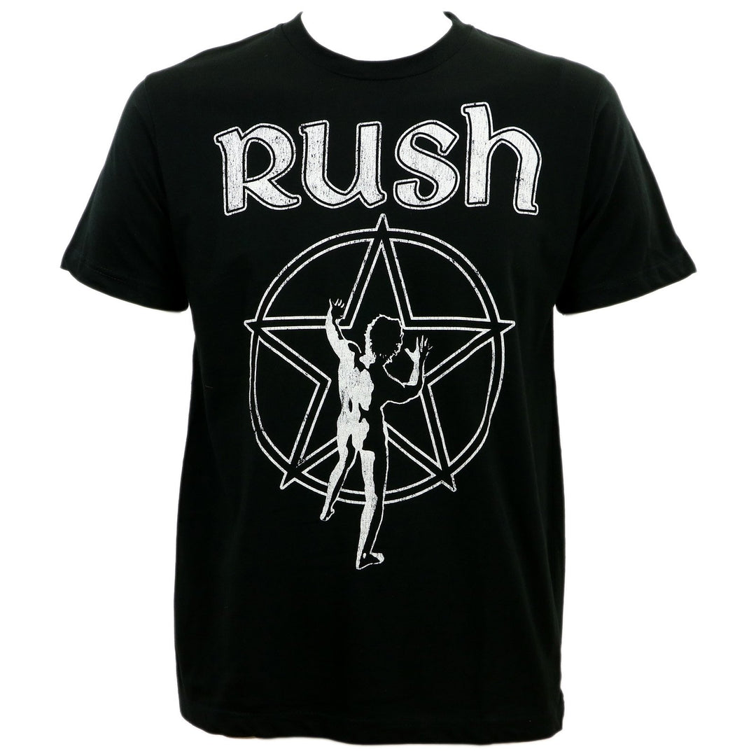 Rush Starman Logo T-Shirt - Black (Medium)