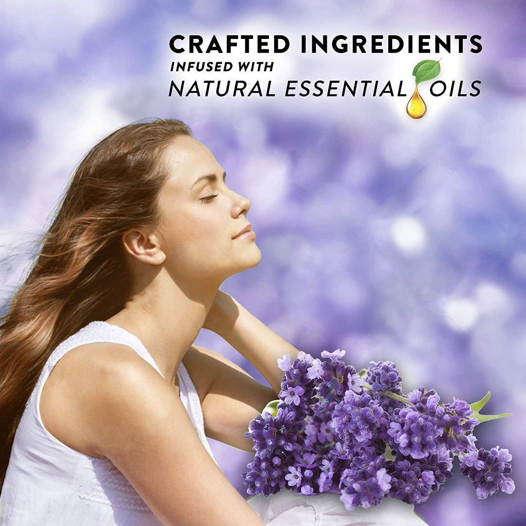 Scented Oil Refill Plug In Air Freshener Essential Oils, Lavender &amp; Chamomile, Starter Kit, 1 Warmer+1 Refill, 1 Count