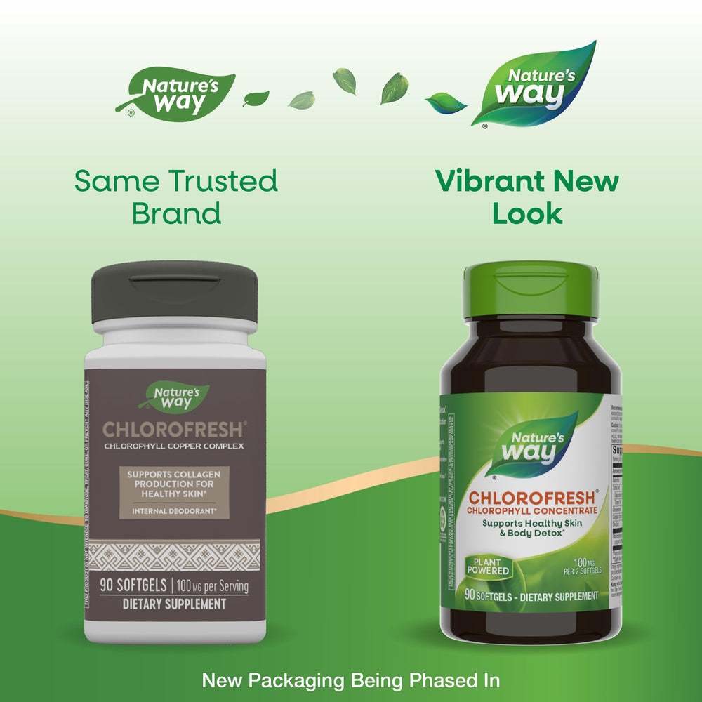 Nature’s Way Chlorofresh Chlorophyll Concentrate, Suppo