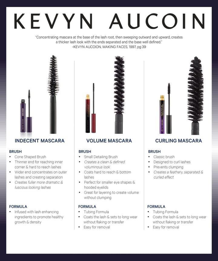 Aucoin - The Curling Mascara - Rich Pitch Black. 0.18 oz