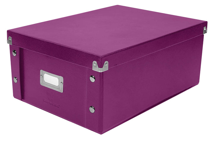Snap-N-Store CD Storage Box - Pack of 1/2 - Durable Dis