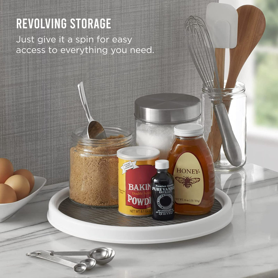 Copco Basics Non-Skid Pantry Cabinet Lazy Susan Turntab